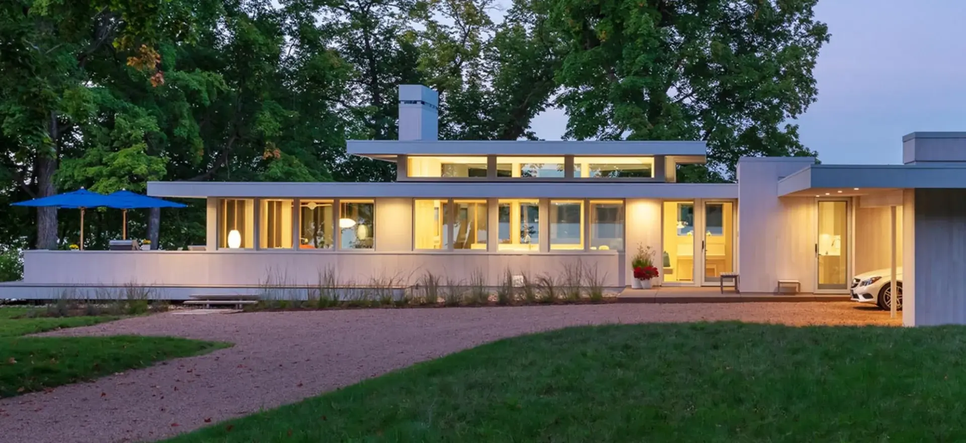 Lutron Lighting System Outdoor Lighting Modern Home