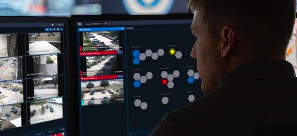 Retail Security Remote CCTV Monitoring Alarm Receiving Centre Image